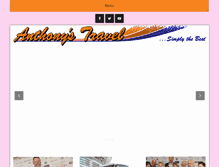 Tablet Screenshot of anthonys-travel.co.uk